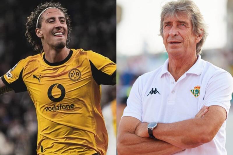 El portugués se convirtió en la prioridad del Real Betis para 2026. Foto: Instagram Fabio Silva y Getty Images.