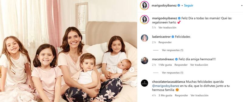 María Luisa Godoy / Créditos: Instagram