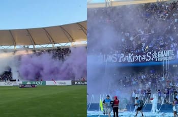 Así rugió el Ester Roa: espectacular recibimiento a Deportes Concepción en la final con Cobreloa