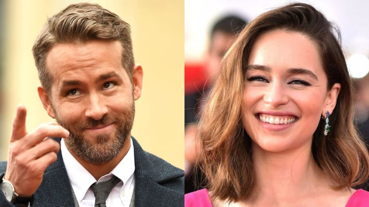 La broma de Ryan Reynolds a Emilia Clarke por cumplir años el mismo día que él