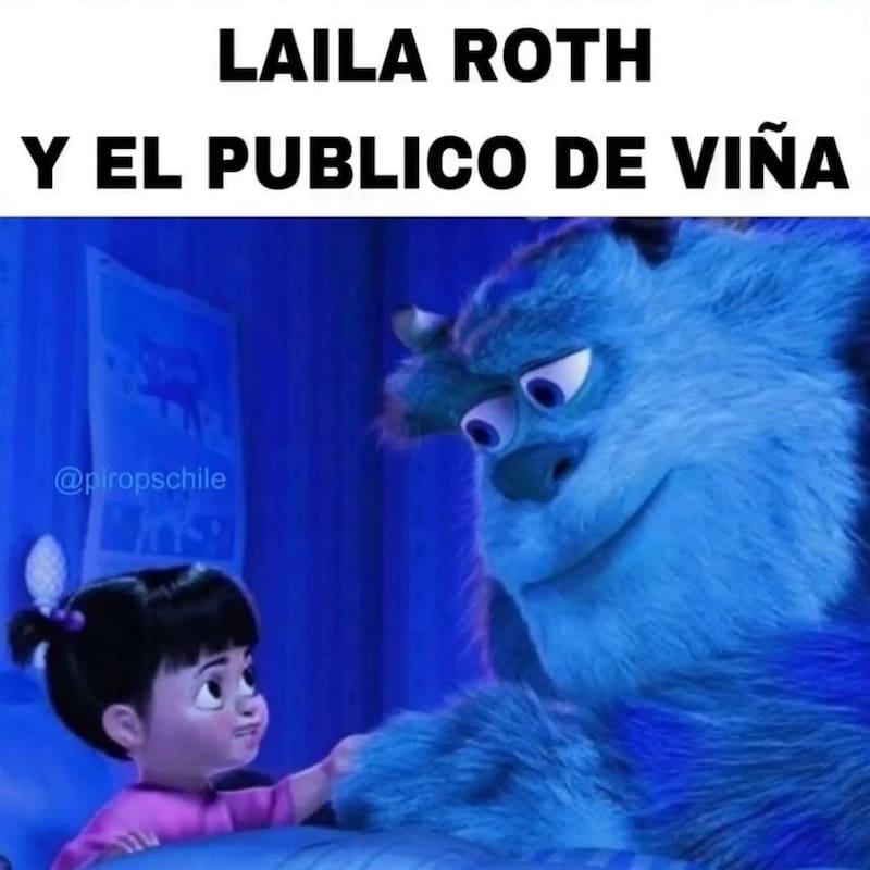 Laila Roth mejores memes Festival de Viña 2023