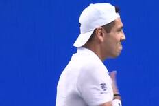 VIDEO | ¡Con categoría! El ace de Tabilo para clasificar a la final del ATP de Chengdu