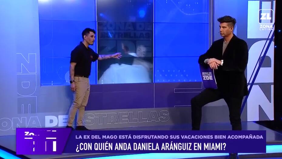 Daniela Aránguiz fue vista con misterioso hombre en Miami.