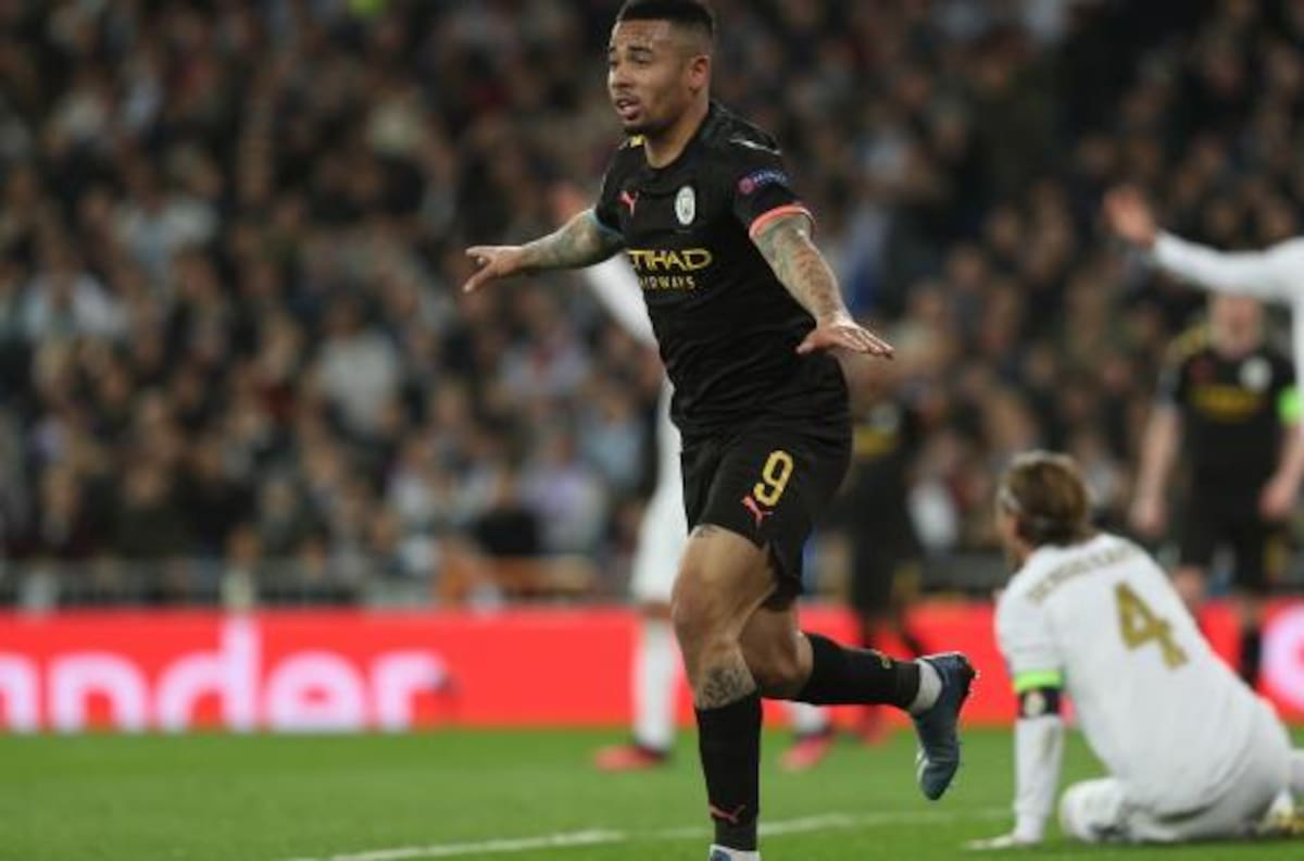 Con este gol de Gabriel Jesús el City comenzó la remontada en Madrid