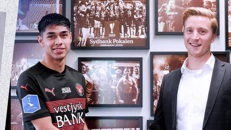 Osorio en el Midtjylland.