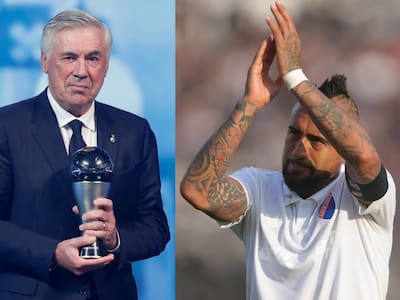 Puede ser el verdugo de La Roja: Arturo Vidal le da la bienvenida a Carlo Ancelotti en Brasil