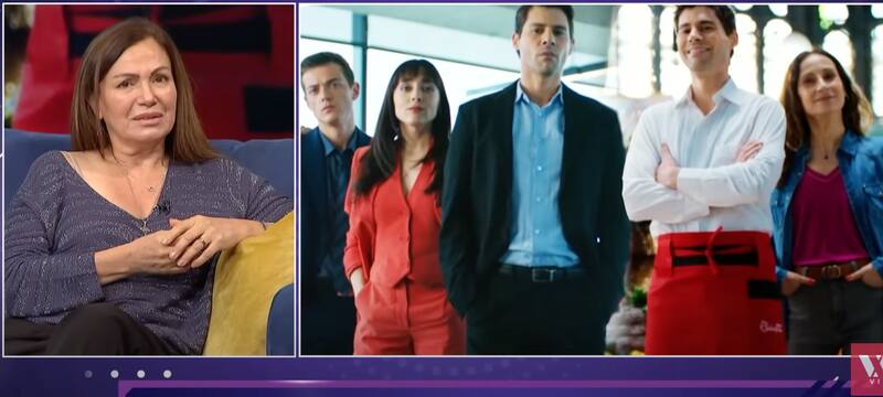 La actriz se refirió al fracaso del Nuevo Amores de Mercado.
