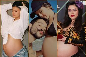 De Kylie Jenner a Mon Laferte: Estos son los bebés de celebridades que nacerán este 2022