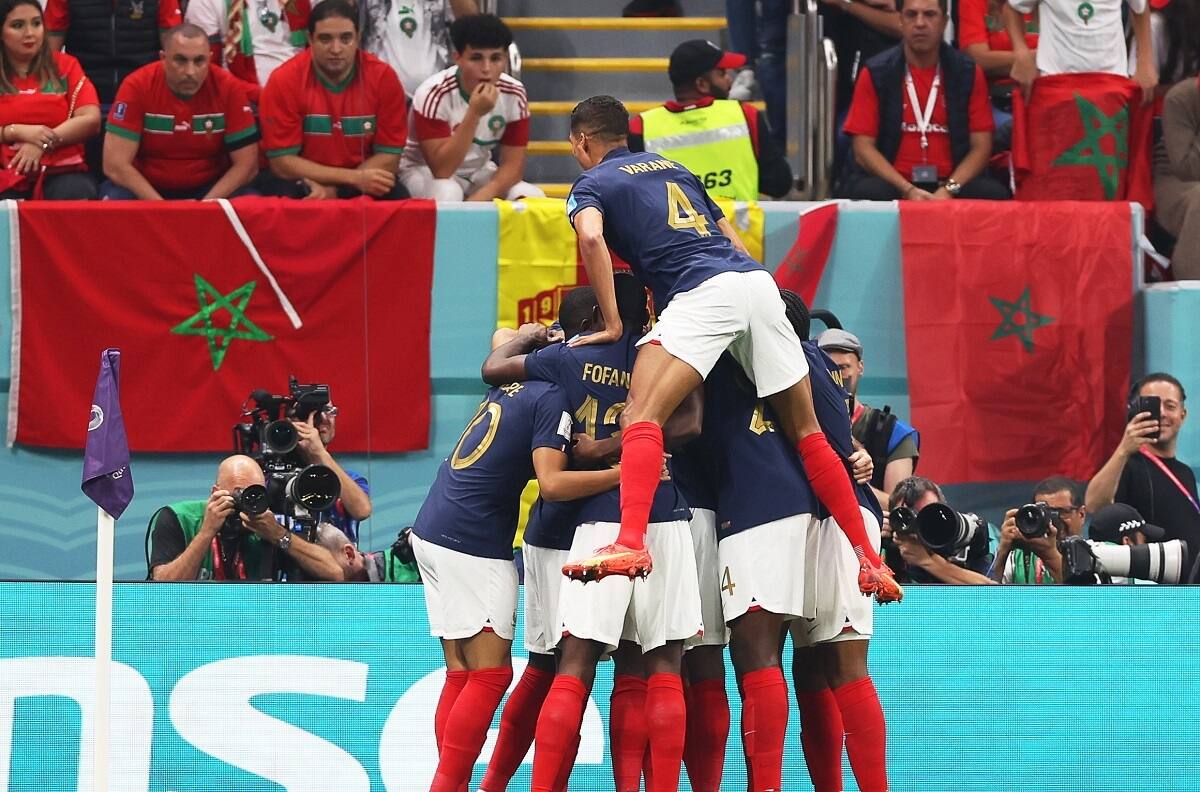 Se acabó el sueño de Marruecos: Francia gana por 2-0 y se citará con Argentina en la final de Qatar 2022