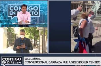 "Ella quedó en vergüenza": Humberto Sichel criticó la agresión sufrida por el constituyente Marcos Barraza