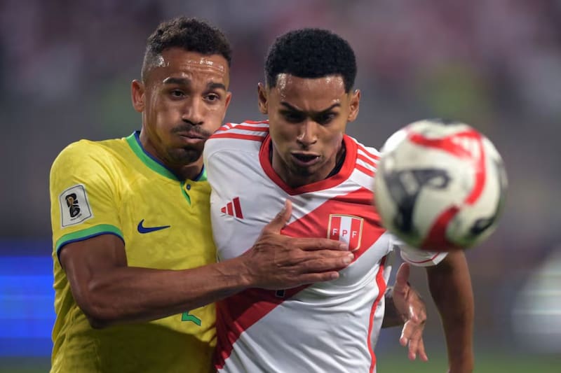 Brasil vs Perú, uno de los encuentros que se jugará este martes, en ruta al Mundial 2026.