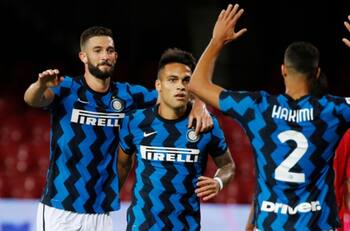 Inter de Milán de Arturo Vidal y Alexis Sánchez se dio un festín y goleó 4-0 al Benevento