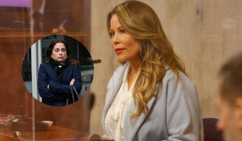 casi se va a los golpes con Leonarda Villalobos en la cárcel.