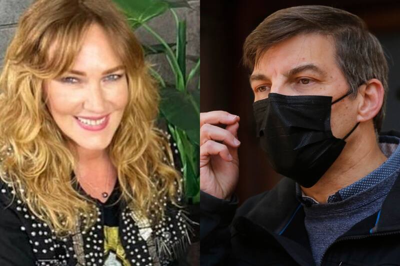 Cata Pulido se lanzó contra Daniel Stingo. Créditos: Instagram - ATON