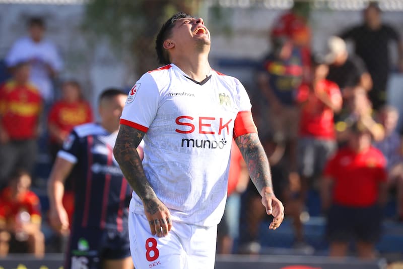 Culpó al árbitro por la derrota de Unión Española. Agencia Aton