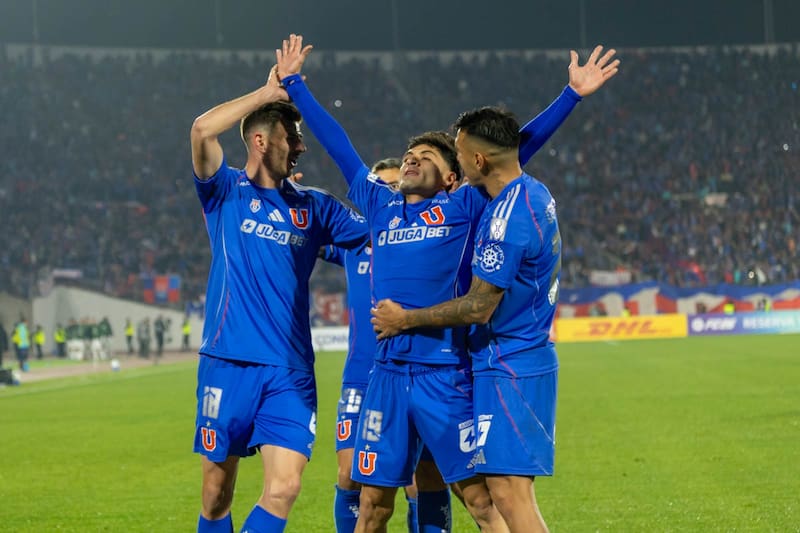 Universidad de Chile venció a Guarní en Copa Sudamericana. Foto: Felipe Escobedo.