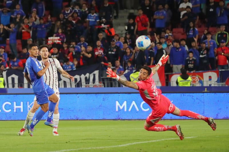 le marcó a Universidad de Chile en el Nacional. Foto: Agencia Aton.