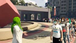 GTA puso una estación de vacunación virtual “Pfizer” para promover el cuidado contra el Covid-19