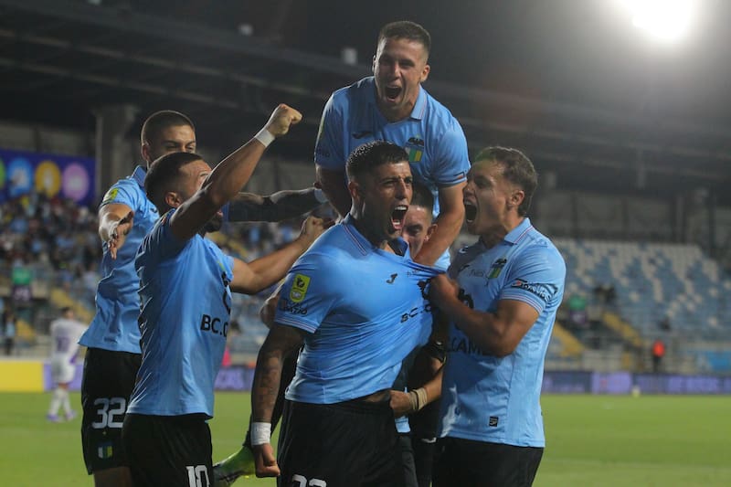 Los celestes ganaron sus primros dos partidos del Campeonato Nacional pero cayeron ante Limache en la última jornada. Foto: Agencia Aton.