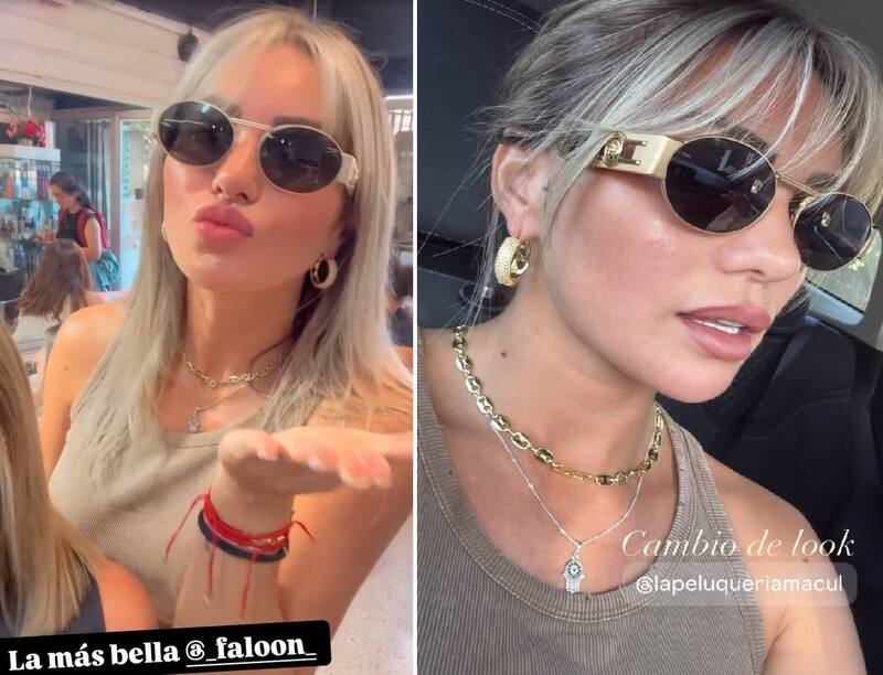 La influencer estrenó nuevo look. Créditos: Instagram