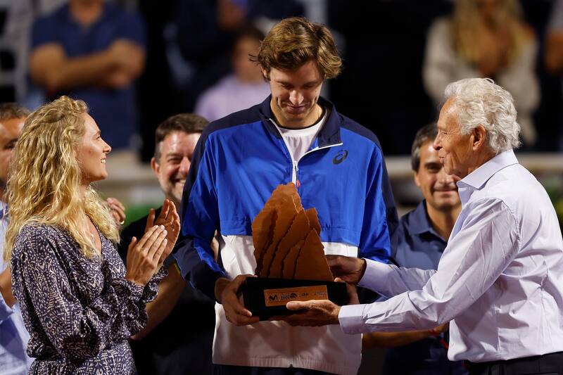 Nicolás Jarry y Jaime Fillol. Agencia Aton.