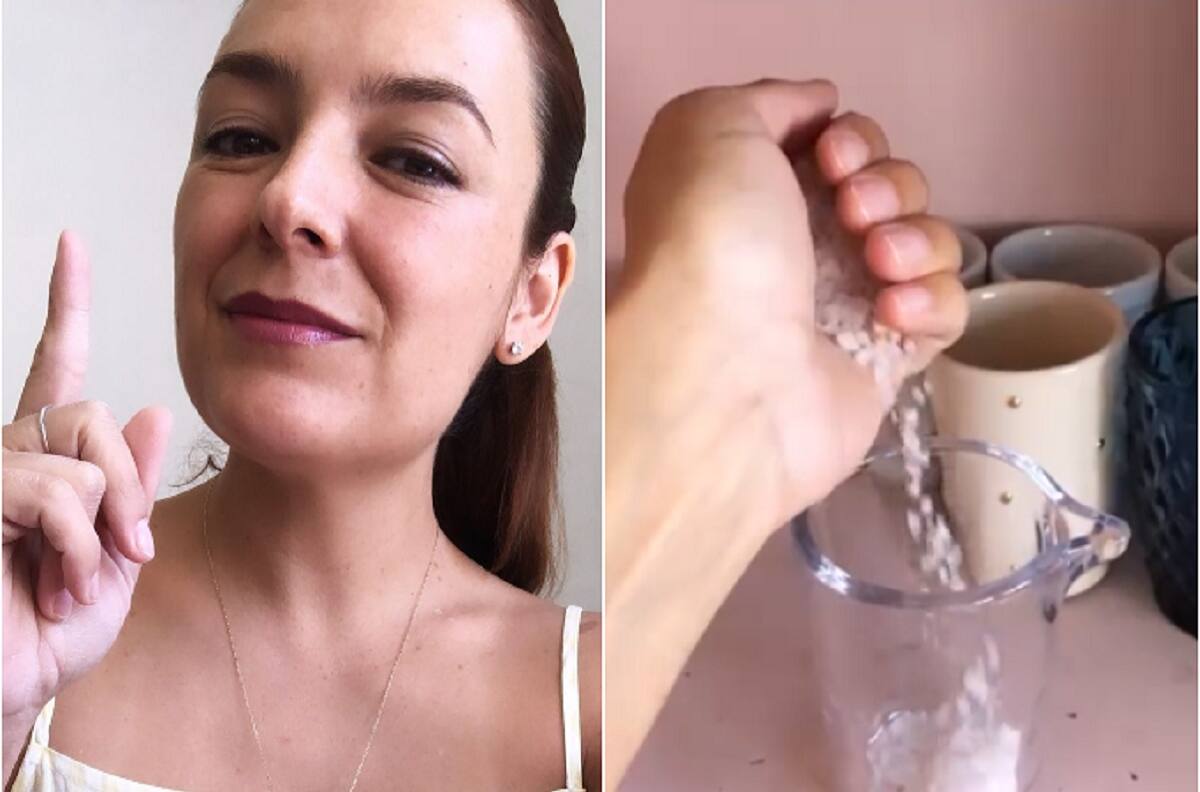 Janis Pope muestra paso a paso su ritual de la abundancia que realiza el primer domingo de cada mes