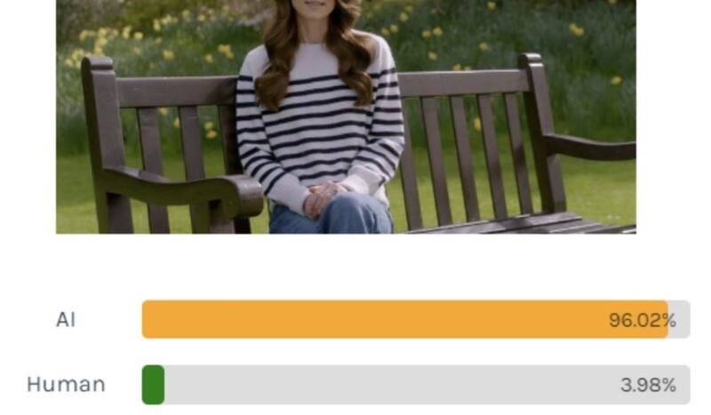 Video de Kate Middleton arrojó que fue hecho con Inteligencia Artificial.