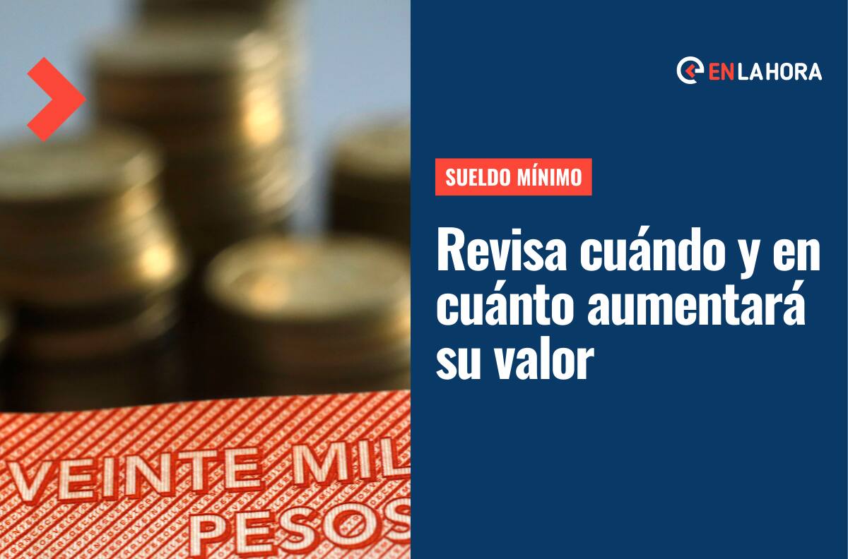 Sueldo mínimo 2022: Conoce la fecha en la que volverá a aumentar y el monto en el que quedará