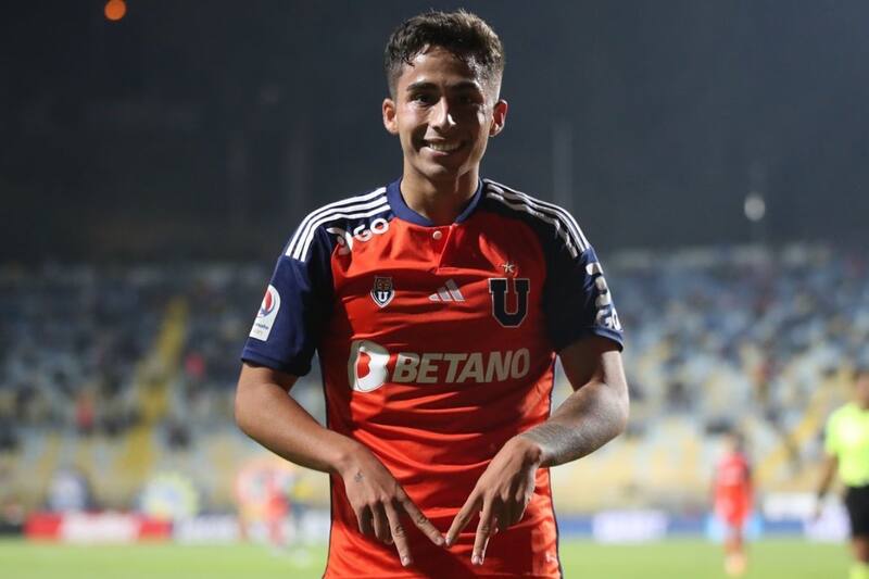 ¿Lucas Assadi dejará Universidad de Chile? Foto: Universidad de Chile