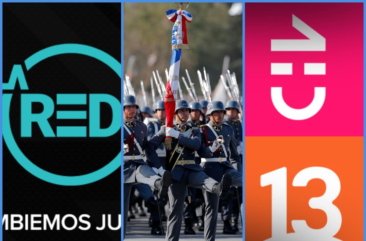 La Red se restará: TVN, CHV, Canal 13, y Mega se unen en cadena nacional y transmitirán en vivo la Parada Militar 2021