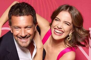 El video que muestra la especial amistad entre Millaray Viera y Antonio Banderas