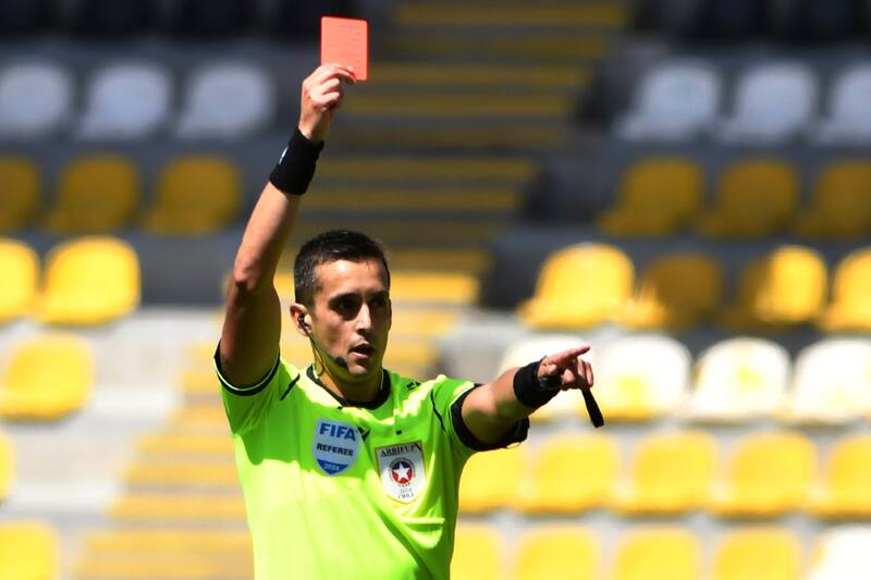 Manuel Vergara, árbitro del partido entre Coquimbo Unido y Colo Colo.