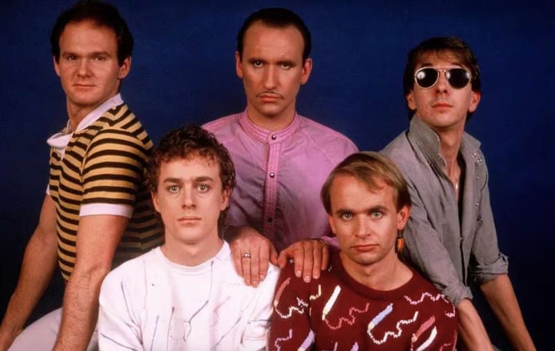 Men at Work en sus inicios.