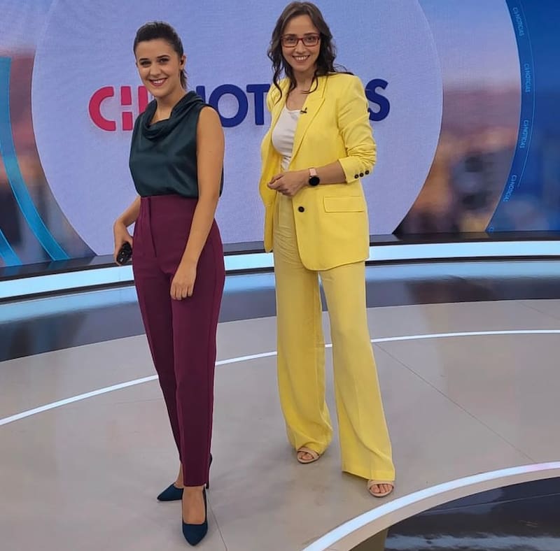 Patricia Venegas en Chilevisión. Foto: Instagram.