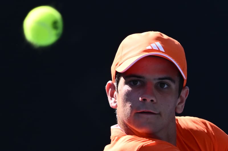 La nueva estrella del tenis español y primer rival de Tabilo en Indian Wells. EFE