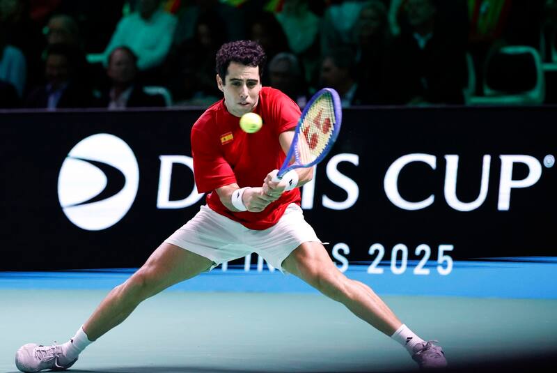 El número uno español tras la baja de Alcaraz. EFE