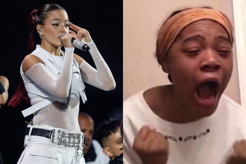 Revisa las reacciones que dejó el show de Emilia en Viña 2023. Créditos: ATON