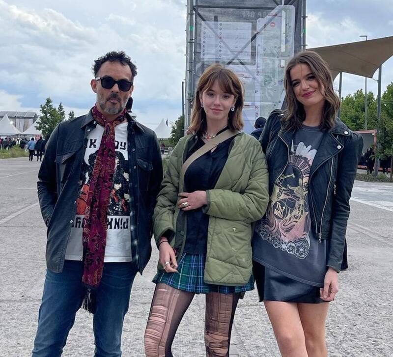 Millaray Viera y Álvaro López posan con su hija, Julieta. Créditos: Instagram.