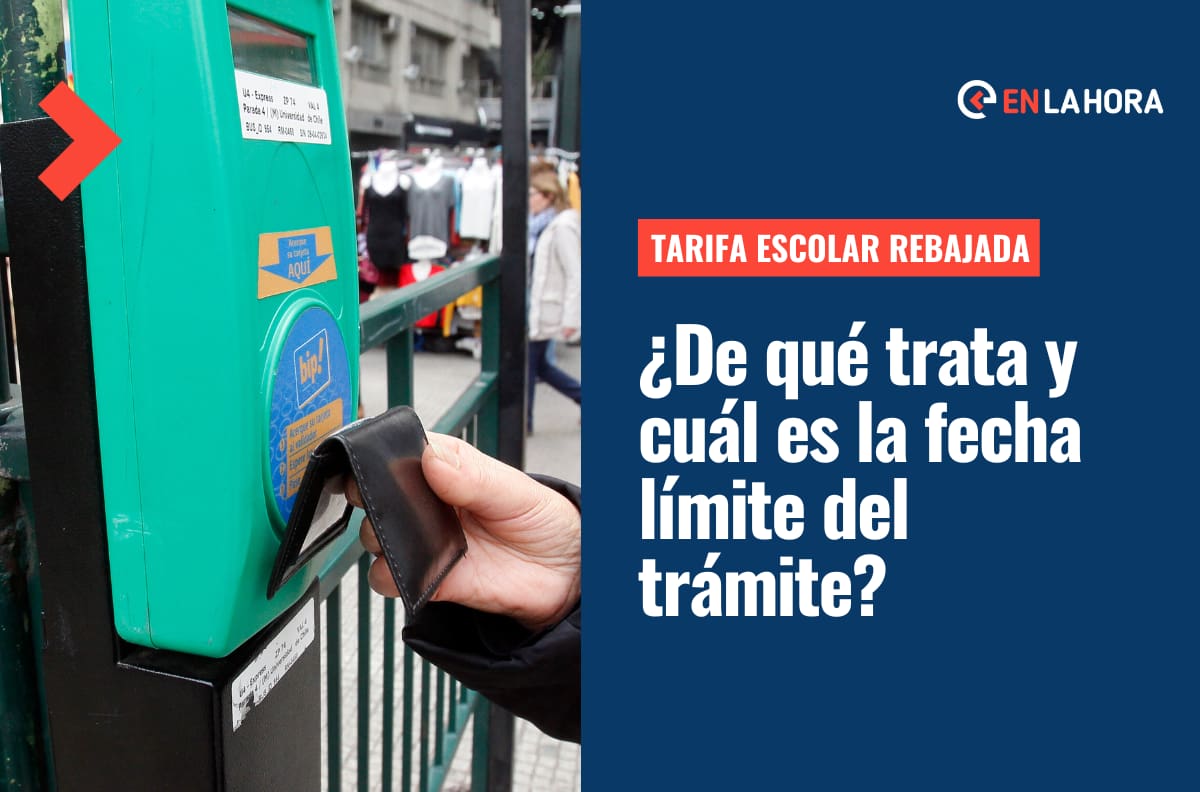 Subsidio Tarifa Escolar Rebajada: ¿Quiénes pueden solicitarla y cuál es la fecha tope del trámite?