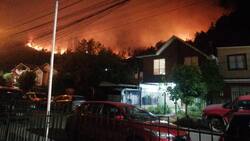 VIDEO | Nuevo foco de incendios forestales: Declaran Alerta Roja para las comunas de Chiguayante y Hualqui