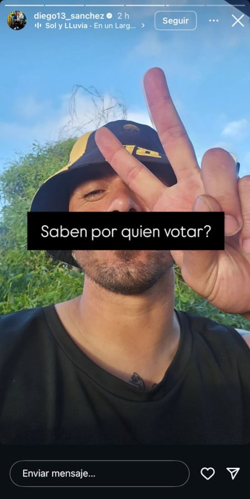 El mensaje del Mono en redes antes de las Elecciones Presidenciales