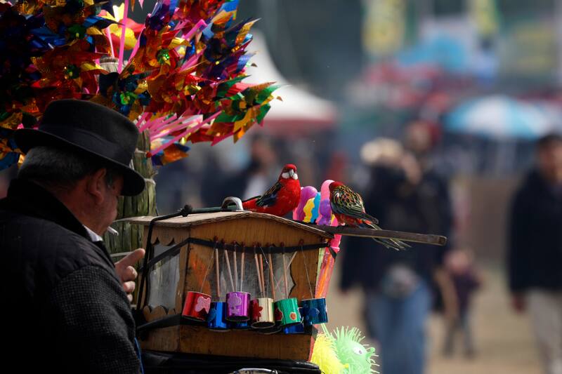 Los juegos típicos tienen su mayor popularidad durante esta festividad.