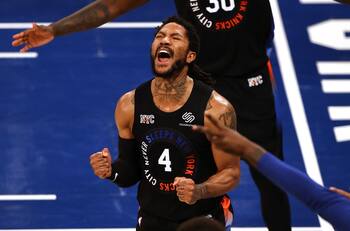 Playoffs NBA: Derrick Rose le dio el triunfo a los Knicks ante Atlanta Hawks
