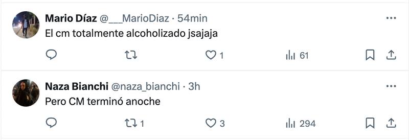 Hinchas mostraron su descontento en Twitter.