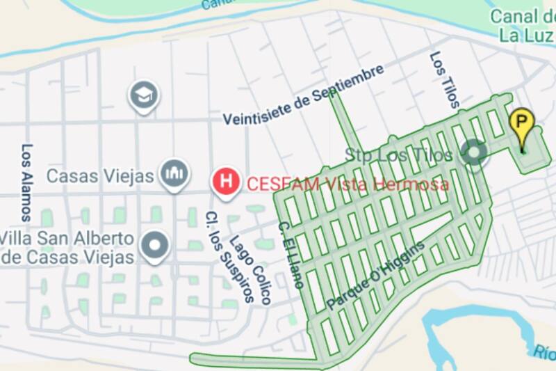 Puente Alto.
Créditos: Aguas Andinas.