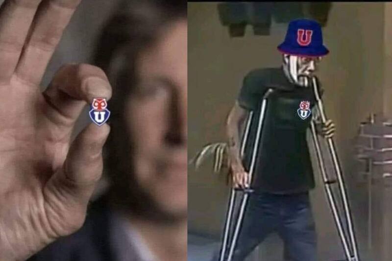 hacia la universidad de Chile por su derrota ante Deportes Iquique.