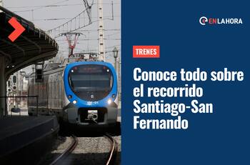 Tren Santiago-San Fernando: Consulta cuáles son las tarifas y las franjas horarias