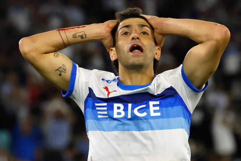 . Delantero de la Universidad Católica. Foto: Agencia Aton.