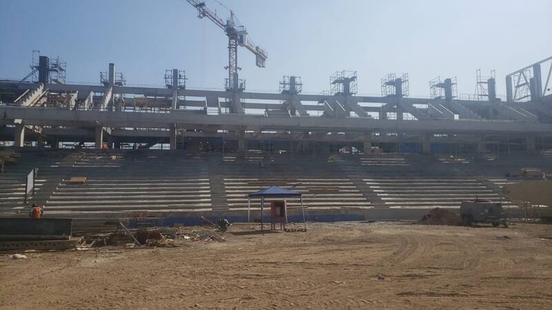 así va quedando el nuevo estadio de la UC.