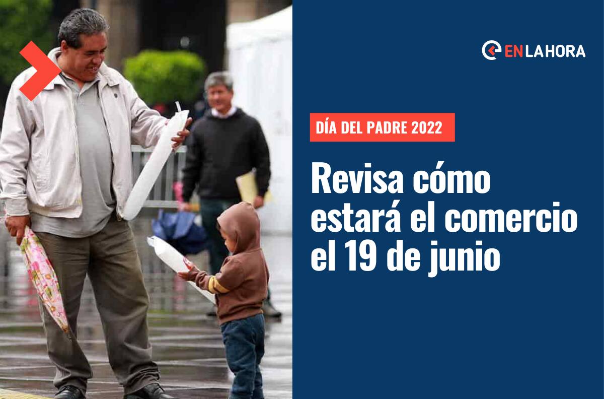 Día del Padre 2022: Así funcionará el comercio y supermercados este domingo 19 de junio